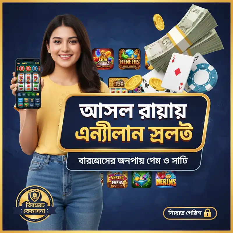 আসল টাকায় অনলাইন স্লটস